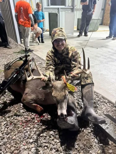 Nice shot, Grayson!